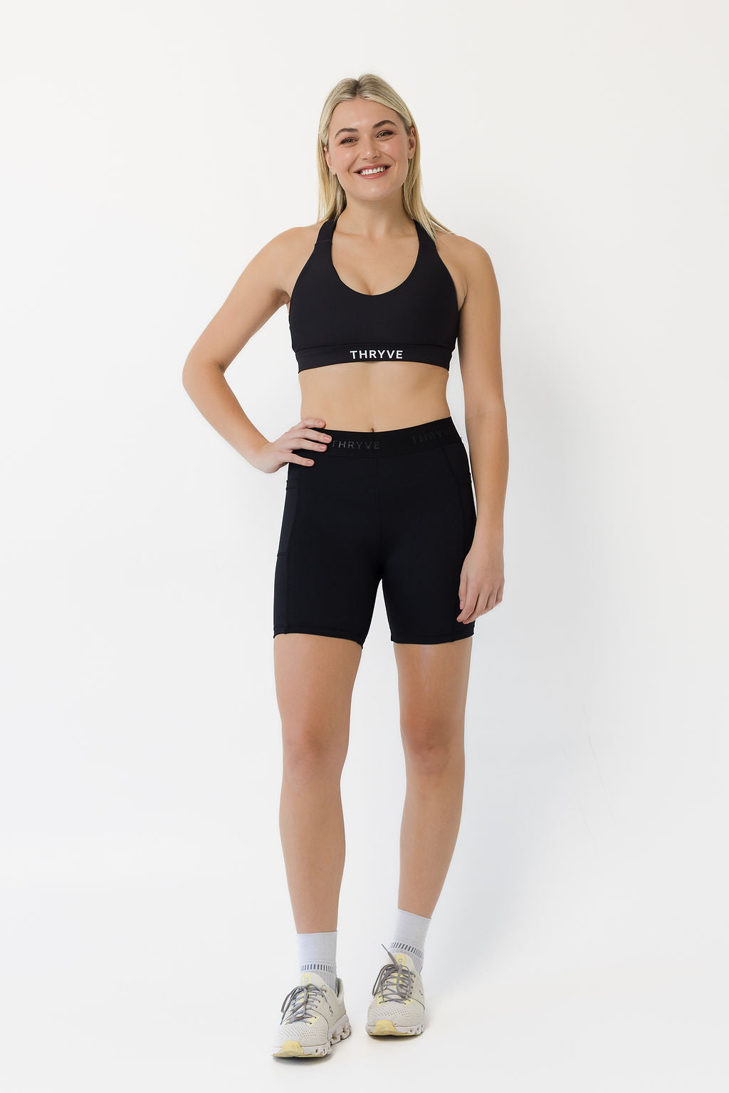 Black Performance Pocket Short