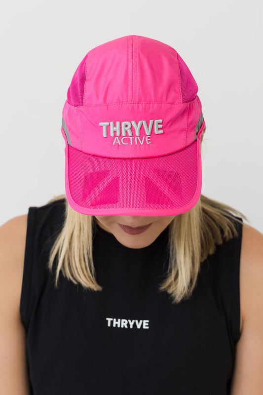 THRYVE Running Cap - Pink