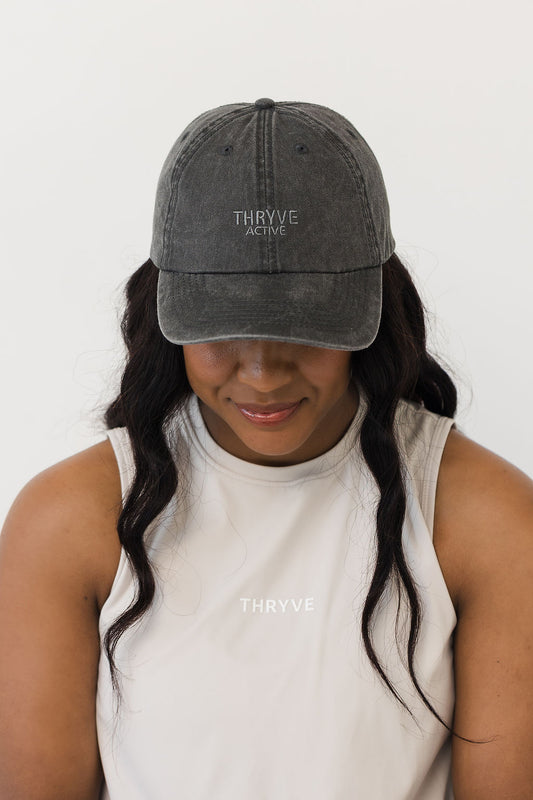 THRYVE Everyday Cap - Black