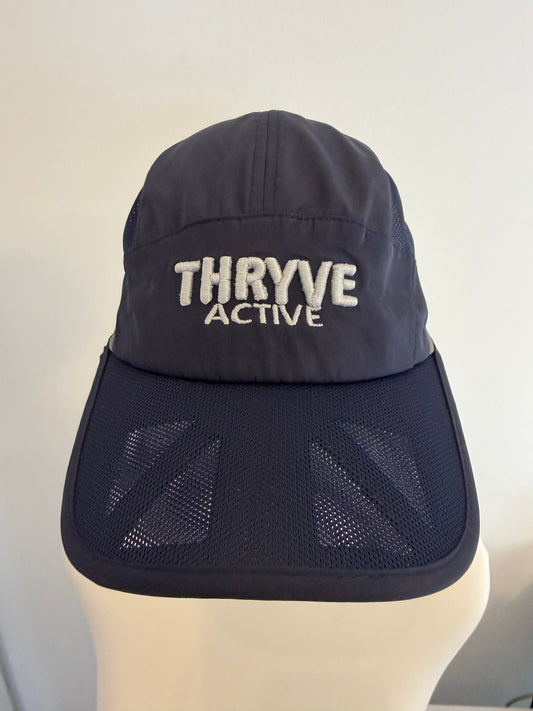 THRYVE Running Cap - Navy