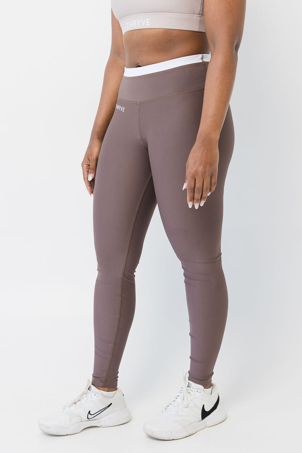Essential Legging - Deep Taupe