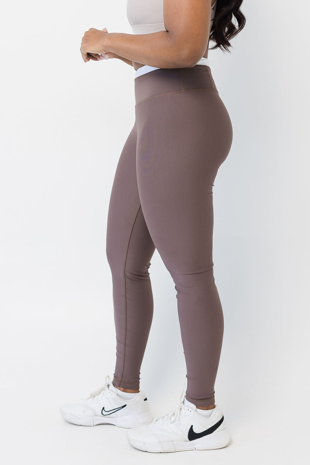 Essential Legging - Deep Taupe