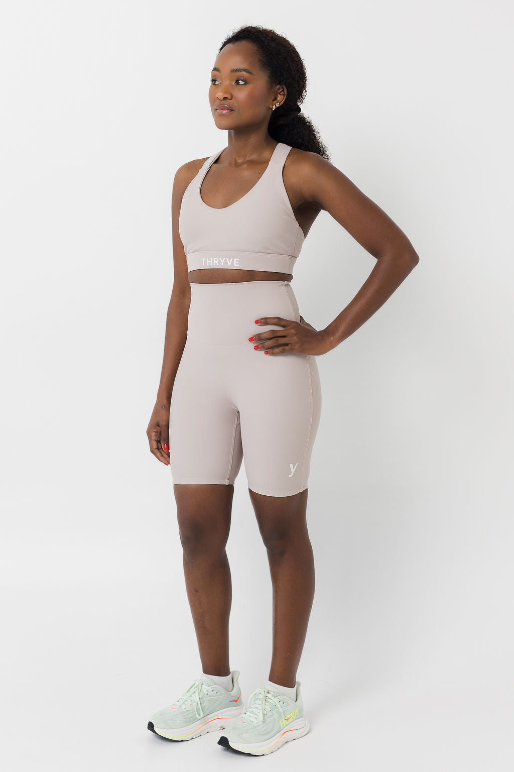 Essential Sport Bra - Taupe