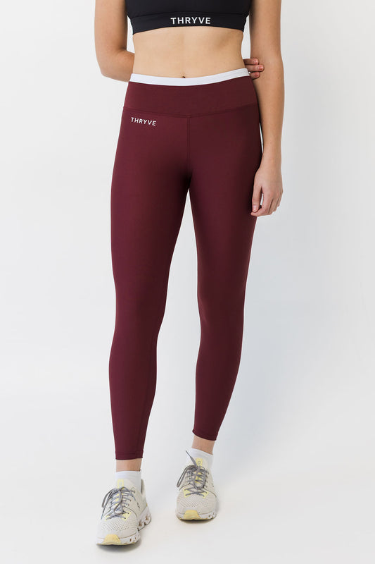 Essential Legging - Zinfandel