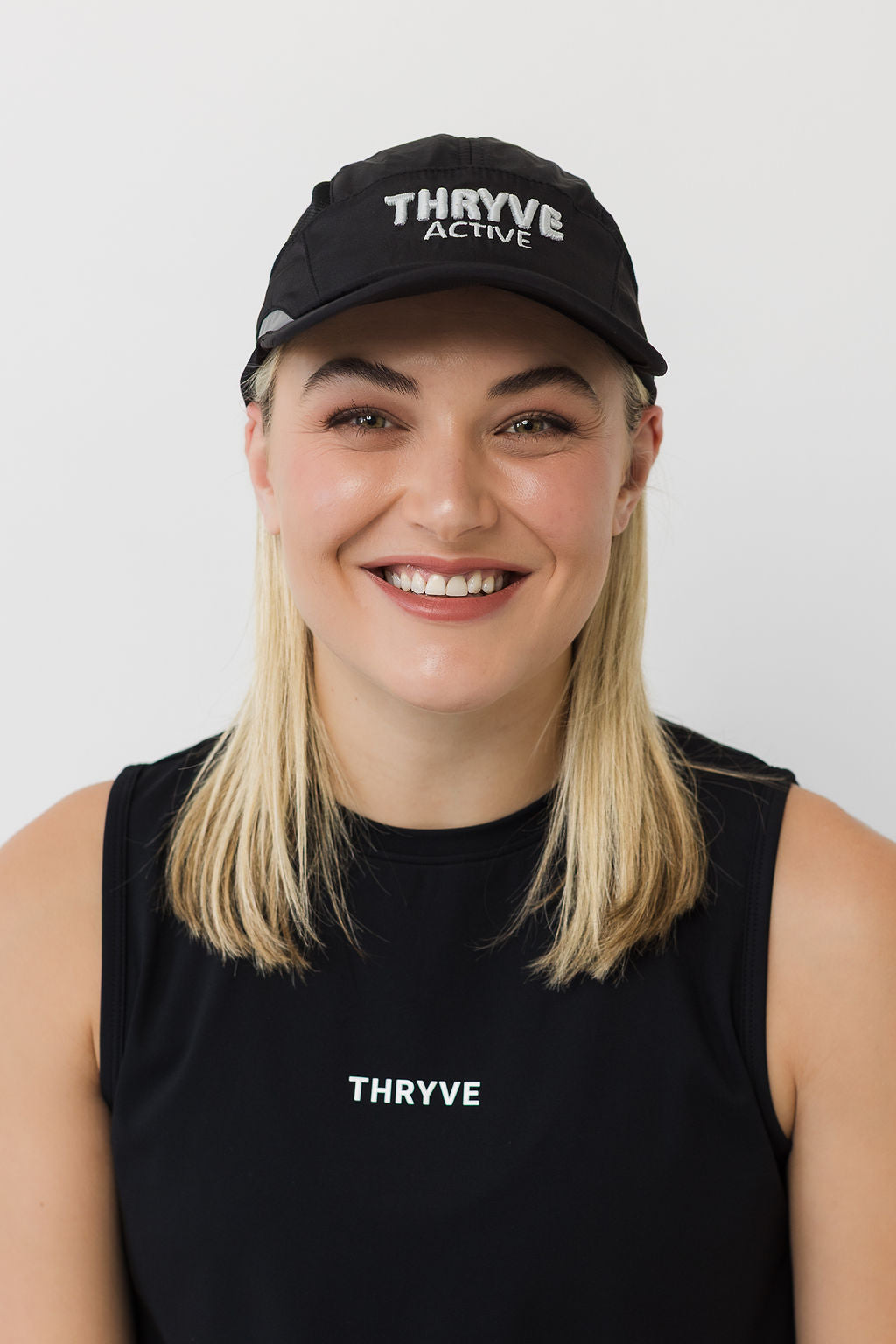 THRYVE Running Cap - Black