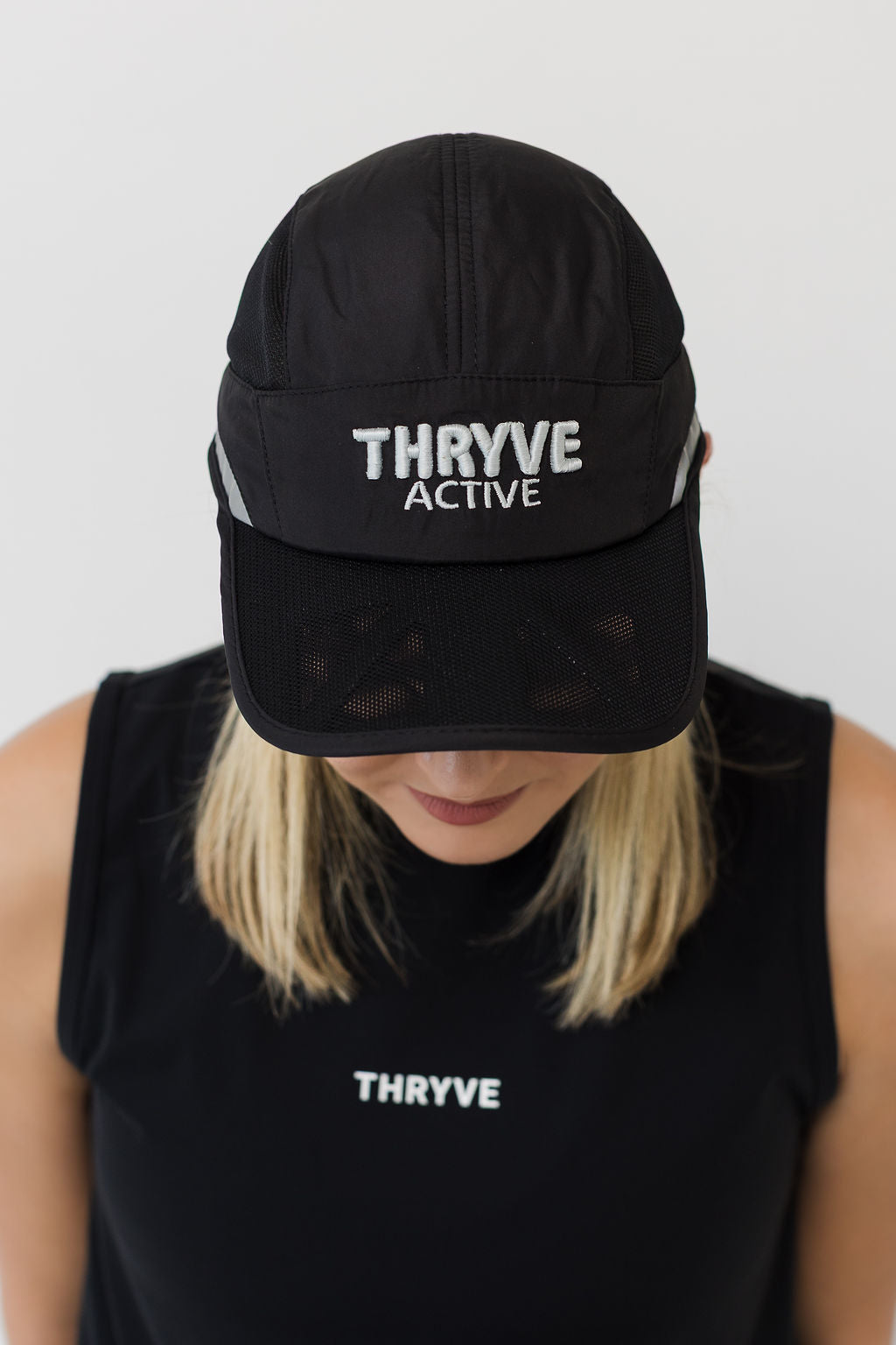 THRYVE Running Cap - Black
