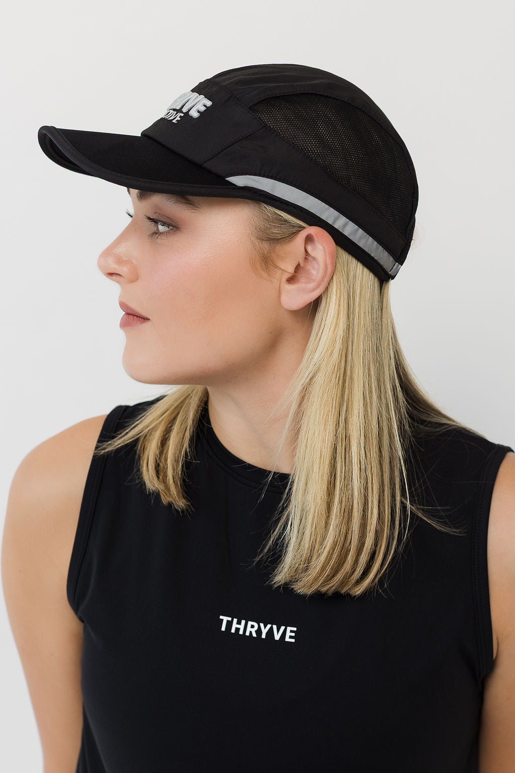 THRYVE Running Cap - Black