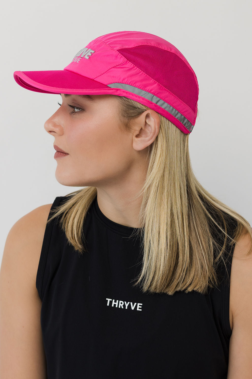 THRYVE Running Cap - Pink