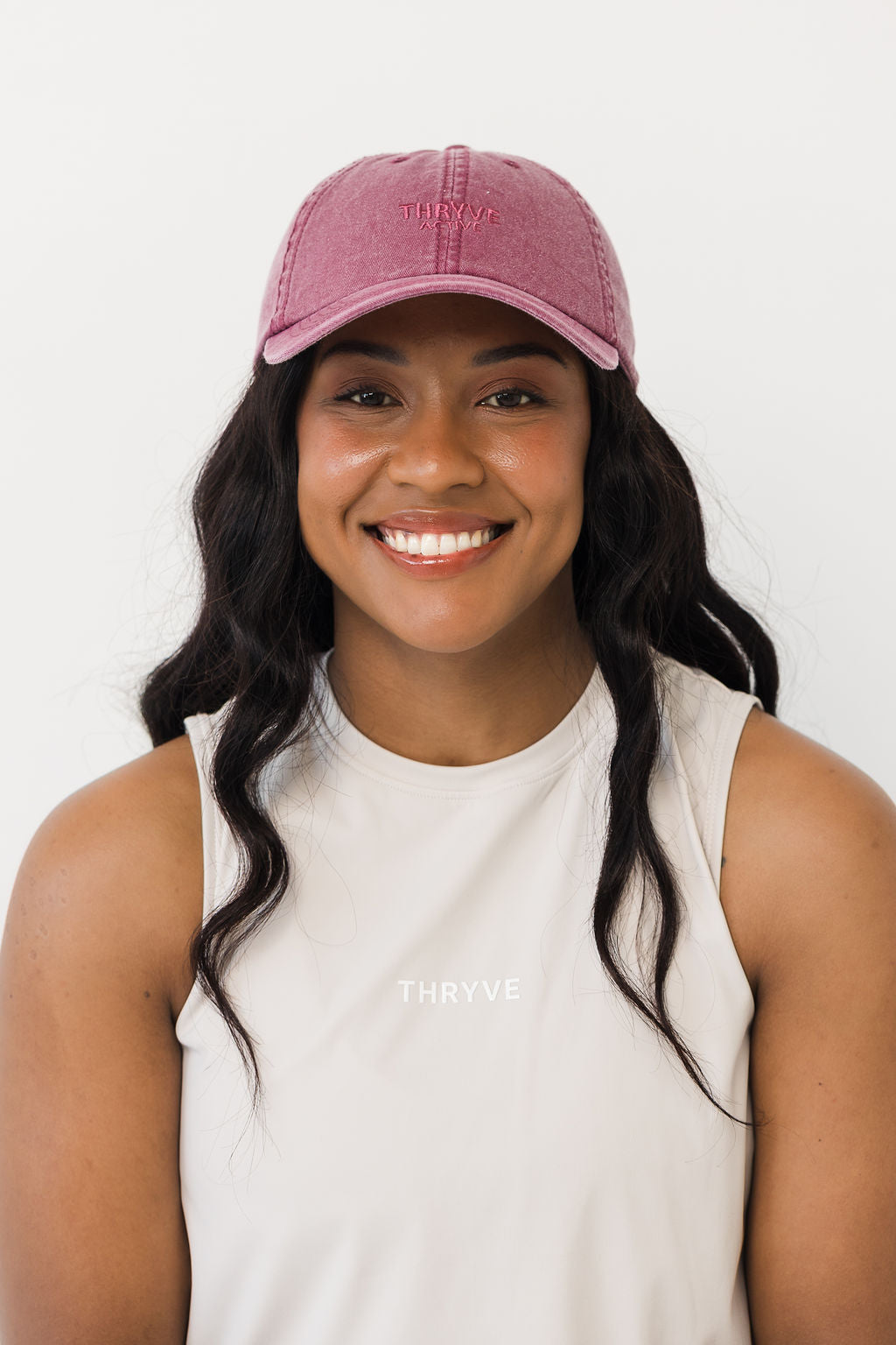 THRYVE Everyday Cap - Burgundy