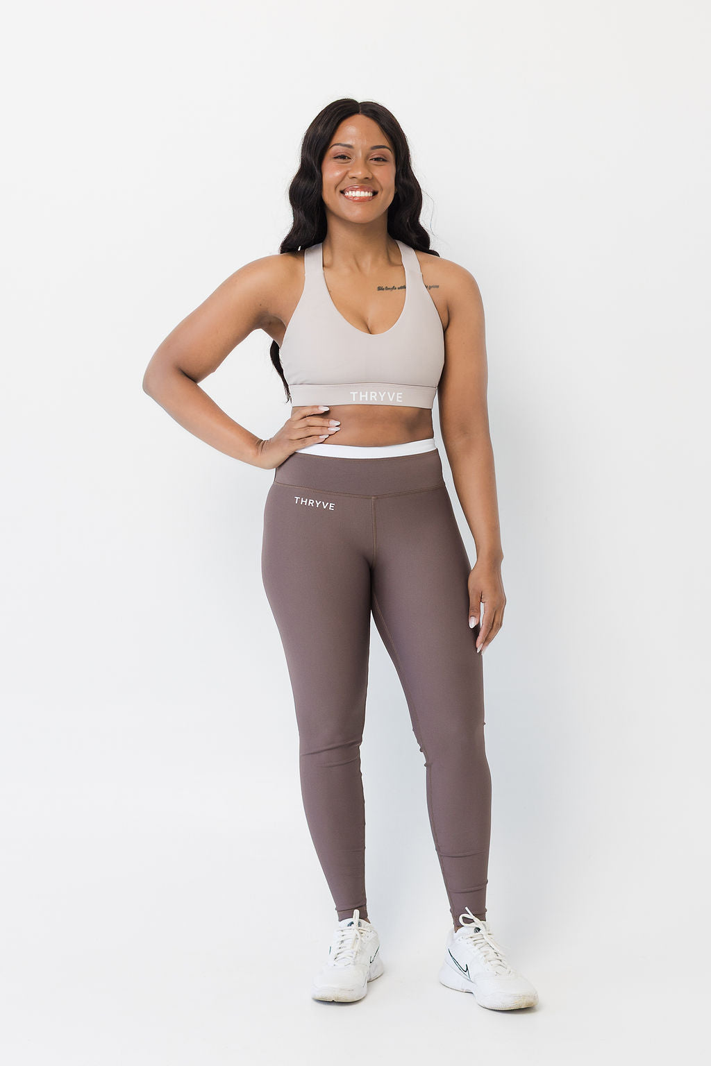 Essential Legging - Deep Taupe